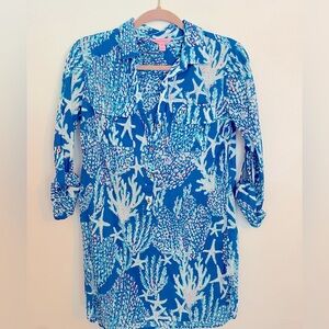Lilly Pulitzer swim coverup tunic